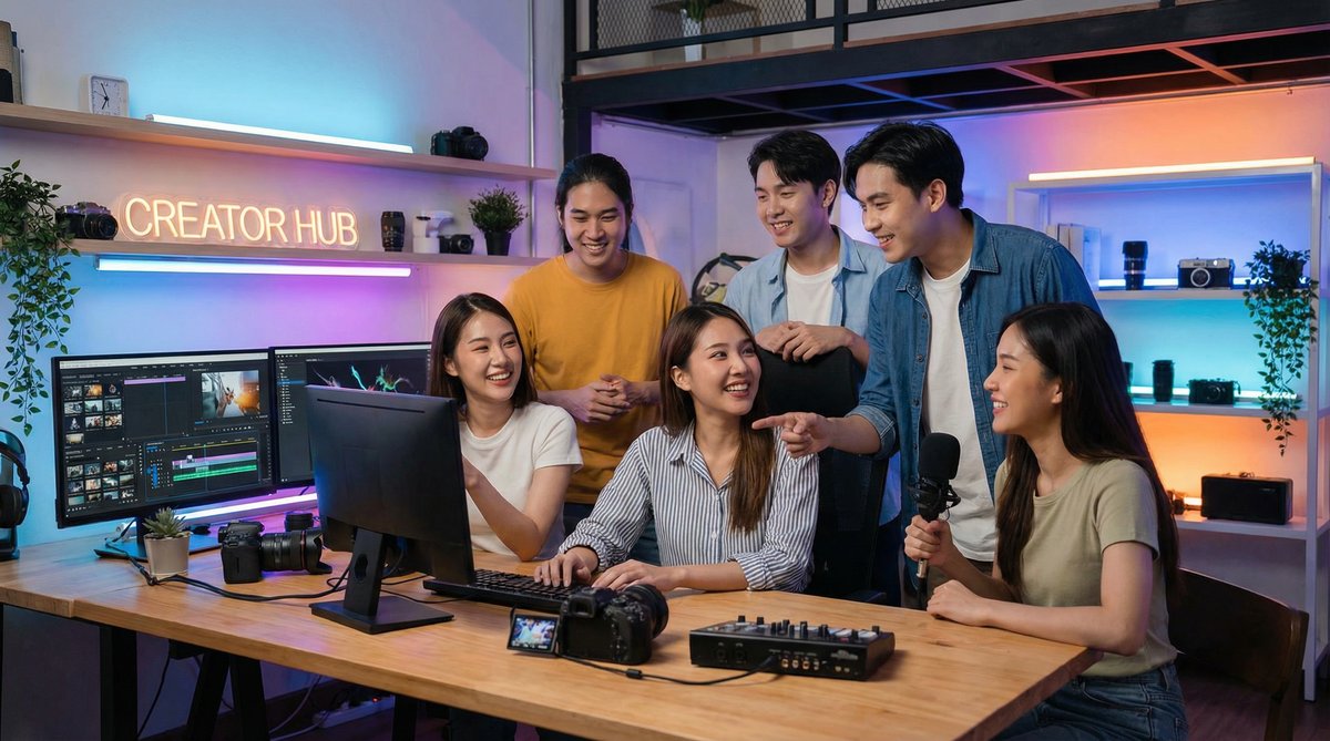 黄色仓库社区创作者视频